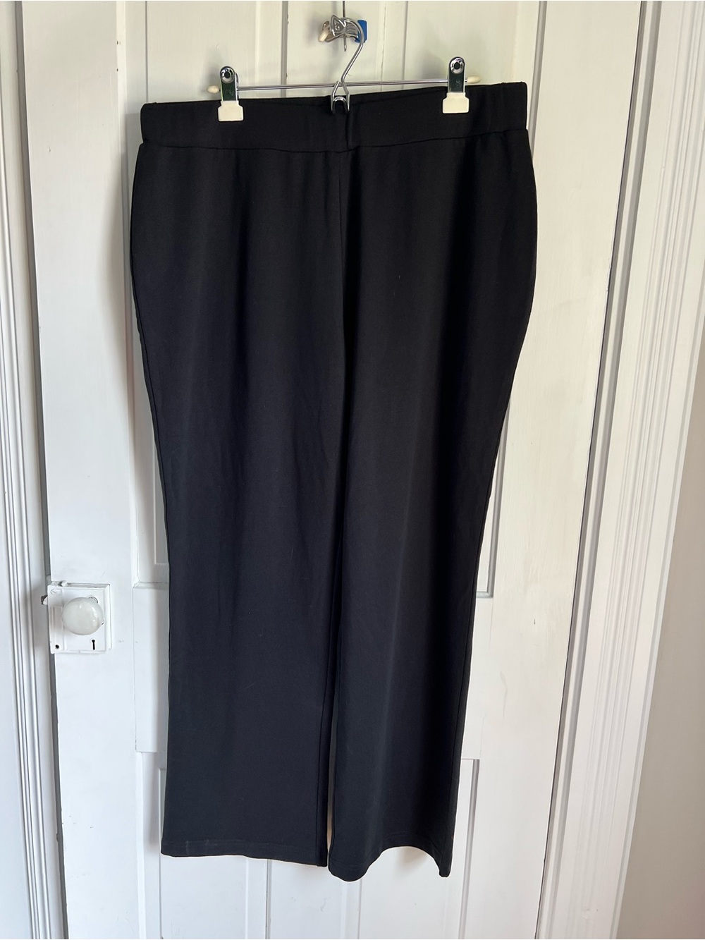 Jones New York Women’s Black Pull-On Stretch Straight Leg Pants size 2XL